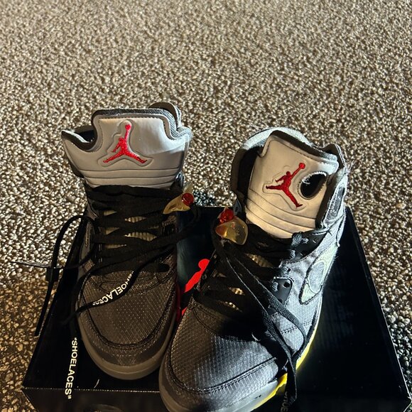 2020 Off-White x Air Jordan 5 Retro SP \'Muslin